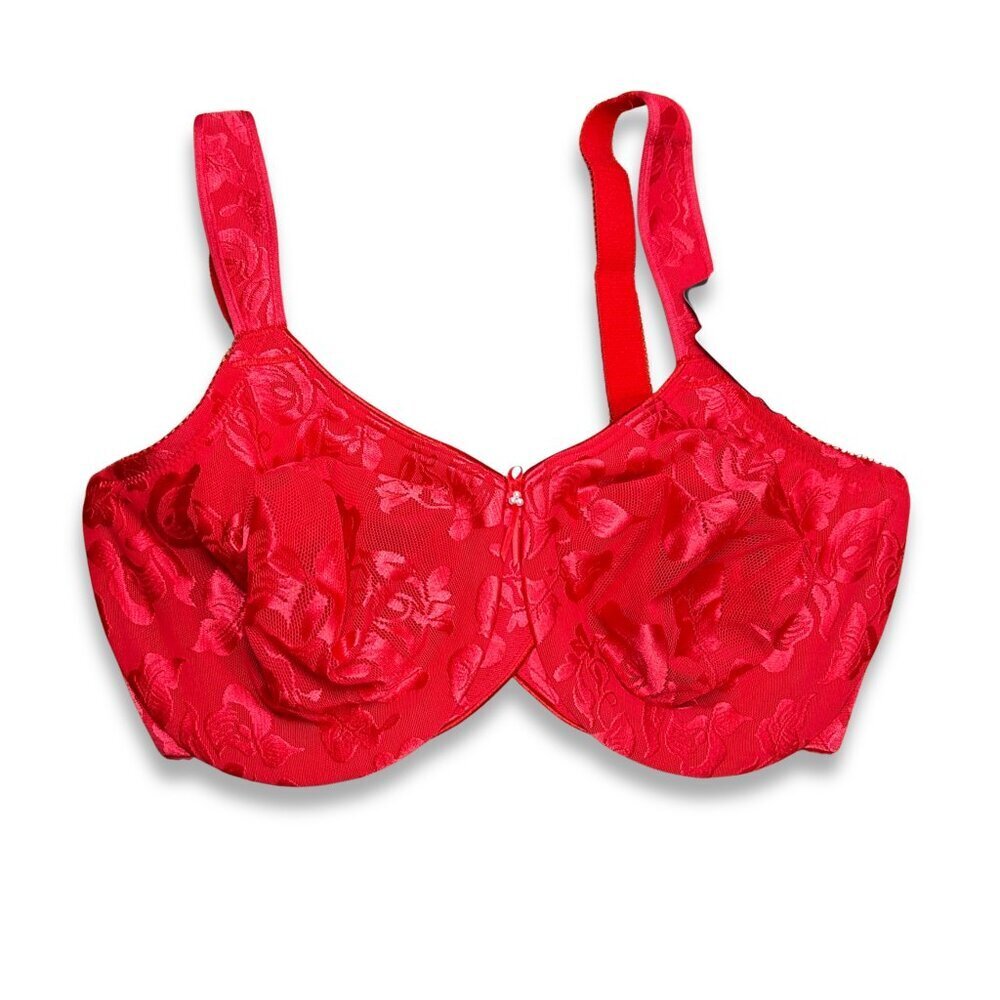 Wacoal Awareness Full Coverage Underwire Bra 36DD Red Seamless NWT